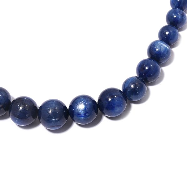 Kyanit Halskette mit Magnetschloss, 50 cm, 925 Silber rhodiniert ca. 446,50 ct image number 2