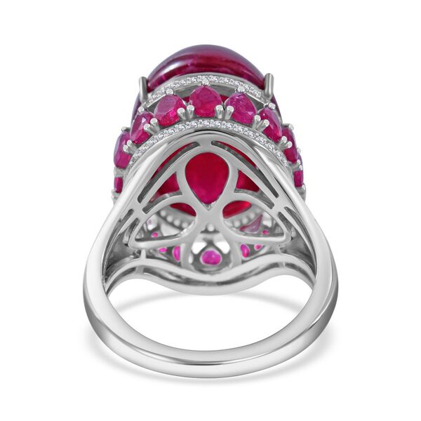 AA Afrikanischer Rubin Ring, ca. 32,05 ct. image number 3