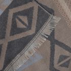 Schal mit Fransen, gewebt, Größe 65x190+2 cm, beige image number 2