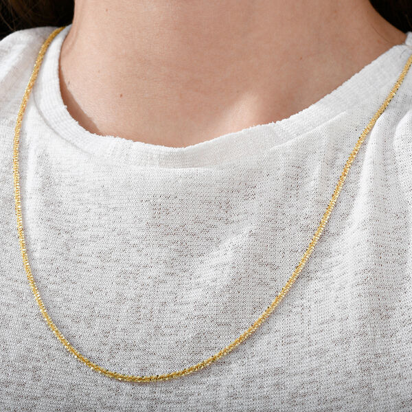 Kette, 60cm, 925 Silber vergoldet image number 2