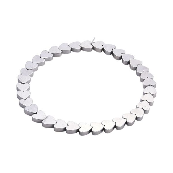 Silberbeschichteter H&auml;matit Schmuck Zubeh&ouml;r  ca. 301,50 ct. image number 3