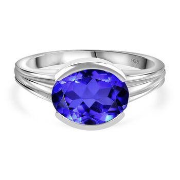Tansanit-Farbe Quarz Ring - 2,85 ct.