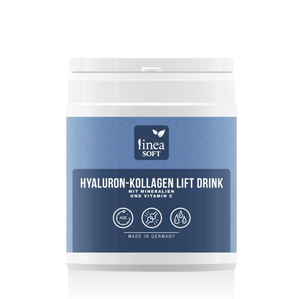 Linea Soft - Hyaluron und Collagen Anti-Aging Lift Drink 300 gr - 30 Tage Kur