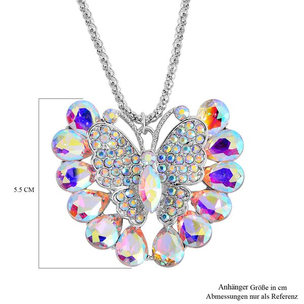 Kristall Halskette ca. 70 cm image number 7