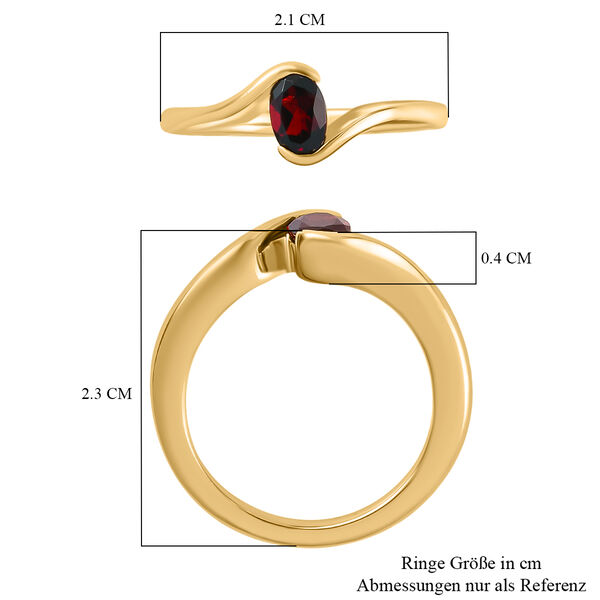 Anthill Granat Ring - 0,54 ct. image number 7