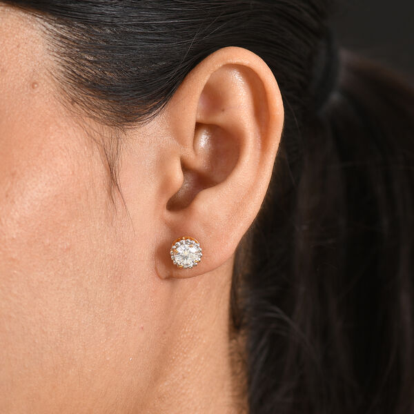 D'Joy Moissanit Ohrringe - 1,50 ct. image number 2