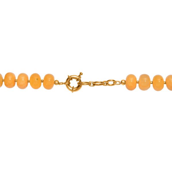 Gelbe Aventurin Halskette, 45 cm - 365 ct. image number 4