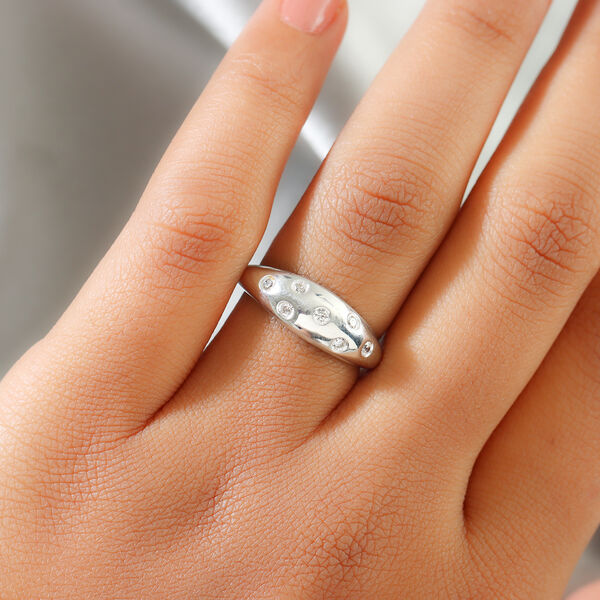 LUSTRO STELLA - feinster Zirkonia-Ring image number 3