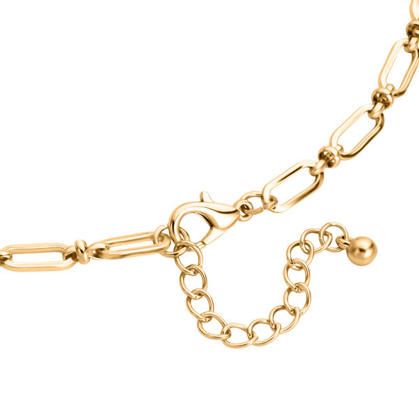 Gelb Halskette ca. 50 cm + 5 cm Extender, ca. 28,50g image number 4