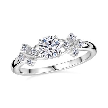 LUXURIANT SGL zertifizierter VS-EF Labor Diamant Ring - 1 ct.