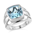 Himmelblauer Topas-Ring - 6,29 ct. image number 3