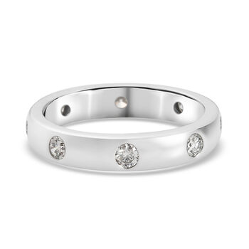 RHAPSODY - Diamant-Ring, IGI zertifiziert VS E-F, 950 Platin (Gr&ouml;&szlig;e 17.00) ca. 0.50 ct