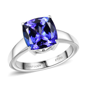 RHAPSODY AAAA Tansanit Ring in 950 Platin - 6,22 ct.