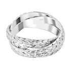 925 Silber Ring (Größe 19.00) ca. 7,77g