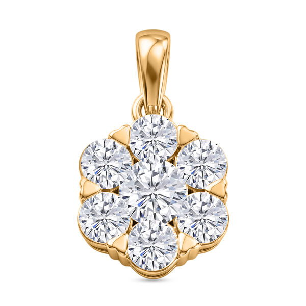 D'Joy Moissanit Anh&auml;nger - 1,19 ct.