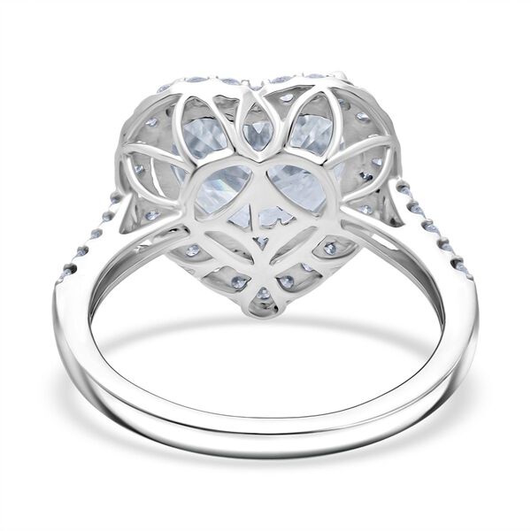 LUXURIANT IGI zertifizierter VS-EF Labor Diamant Ring und Anh&auml;nger in 950 Platin image number 5