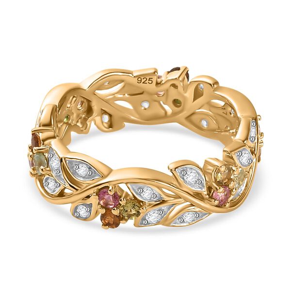 ALLORO AA Multi-Turmalin und Zirkon-Ring - 0.97 ct. image number 6