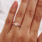 Handgearbeiteter, vergoldeter Silber-Spinning-Ring image number 2