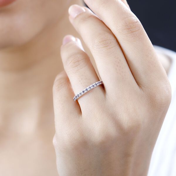 LUSTRO STELLA - Amethyst Zirkonia Ring 925 Silber image number 3