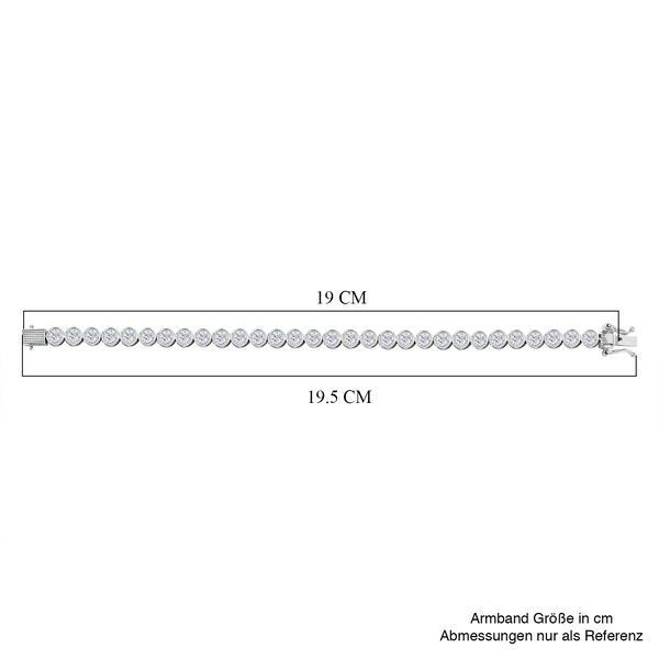 D'Joy Moissanit 19cm Armband - 10,14 ct. image number 5