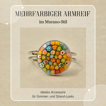 Armreif im Murano-Stil