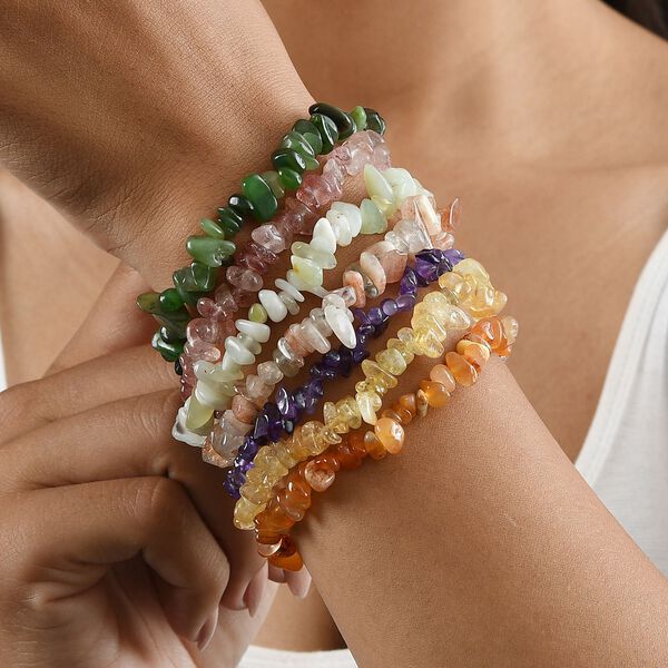 7er-Set Perlenarmb&auml;nder image number 3