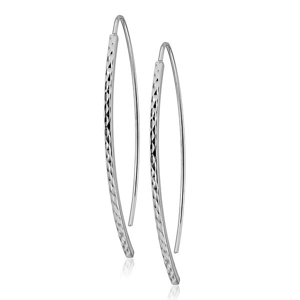 925 Silber Ohrringe ca. 1,90g image number 0