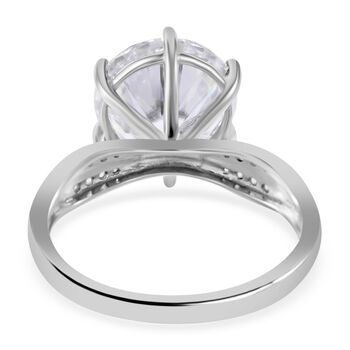 Moissanit Ring - 5,95 ct.