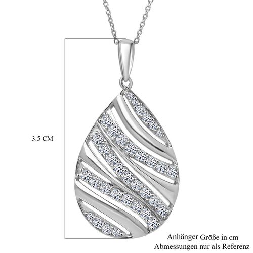 LUXURIANT DIAMOND - Lab Grown Diamant SI-GH Schmuckset, 925 Silber rhodiniert ca. 1,00 ct. image number 4