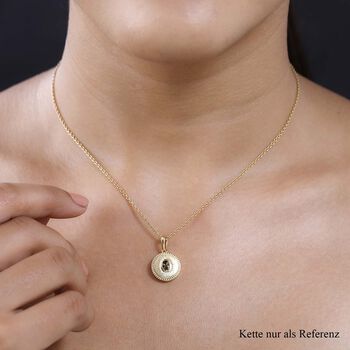 AA nat&uuml;rlicher, goldener Tansanit-Anh&auml;nger - 0,24 ct.