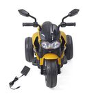 TurboBlitz RC-Motorrad 2.4G,  Licht, Musik, und Power auf Knopfdruck, Größe: 82x52x58, gelb image number 1