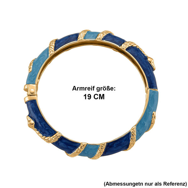 Emailliert Armreif ca. 19 cm ca. 30,50g image number 7