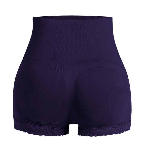 SANKOM Damen Haltungskorrektur Panty mit Spitze Shapewear, Gr&ouml;&szlig;e XXL, Dunkelblau image number 5