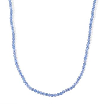 D'Joy Aquamarin Halskette ca. 50 cm + 5 cm Extender 925 Silber Rhodiniert ca. 95.00 ct
