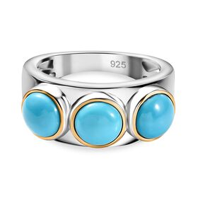 AA Sleeping Beauty Türkis Ring, ca. 2,27 ct.