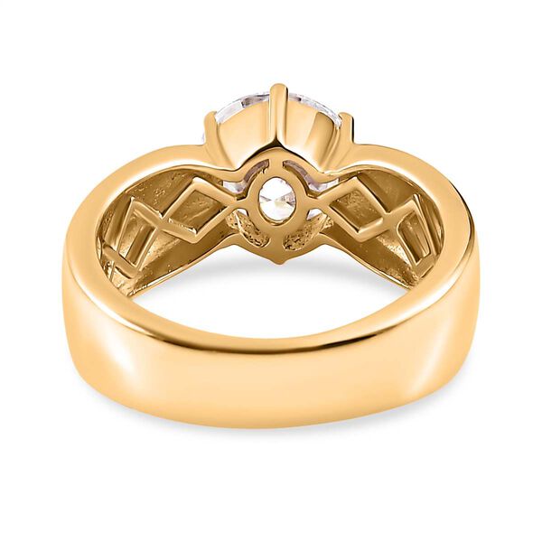 Moissanit Ring - 1,74 ct. image number 6