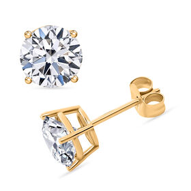 LUXURIANT DIAMOND- VS-GH Labor Diamant Ohrringe in 585 Gelbgold - 2 ct.