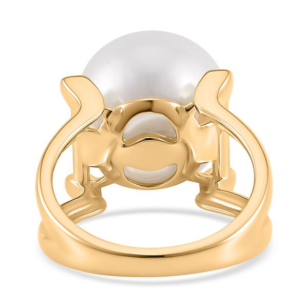 14-15mm weiße Edison Perle image number 6