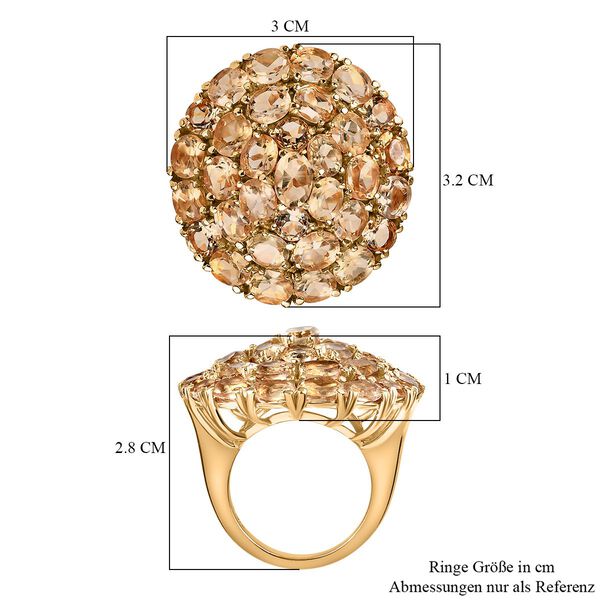 Citrin Ring - 10,45 ct. image number 7