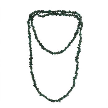 Gr&uuml;ne Aventurin-Halskette, 91cm - 215 ct.