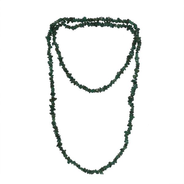 Gr&uuml;ne Aventurin-Halskette, 91cm - 215 ct. image number 3