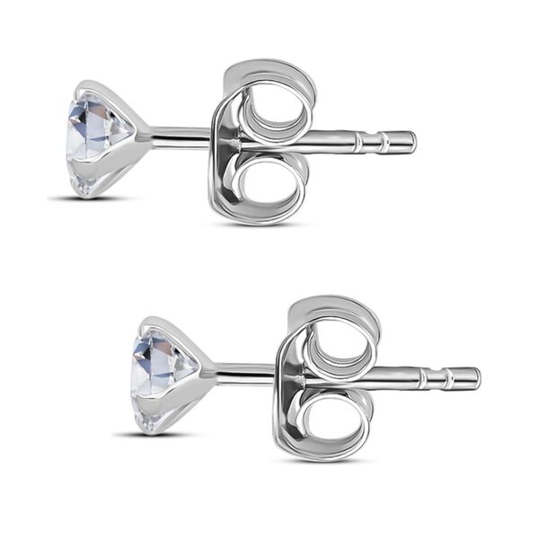 D'Joy Moissanit Ohrringe, 925 Silber rhodiniert - 0,88 ct. image number 3