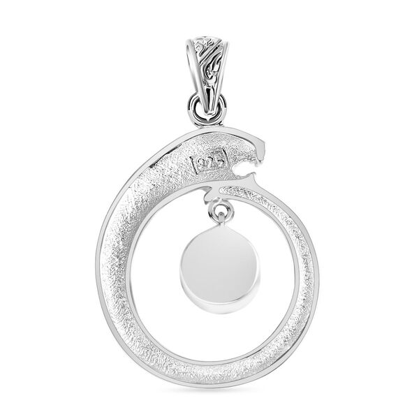 Royal Bali - Moissanit Panther Anh&auml;nger 925 Silber ca. 0.83 ct image number 4