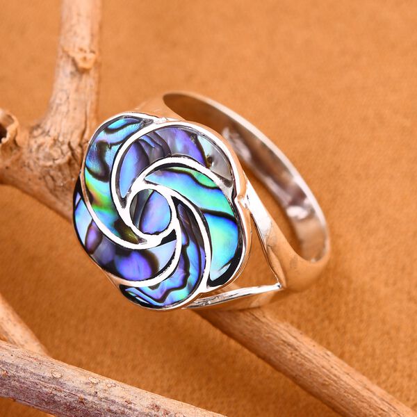 Royal Bali Kollektion - Abalone Muschel Ring image number 1