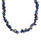 Sodalith, Süßwasser Perle Kette 70 cm