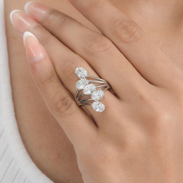 Zirkonia Ring - 5,33 ct. image number 4