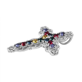 J Francis gefertigt mit SWAROVSKI- Multi Swarovski Kristall Anh&auml;nger