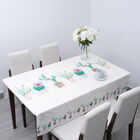 Wasserdichte PVC Tischdecke, Kaktus Muster