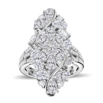 J Francis gefertigt mit SWAROVSKI- Swarovski Zirkonia Ring