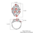 Natürlicher AAA Oregon Pfirsich Opal Ring - 1,34 ct. image number 6